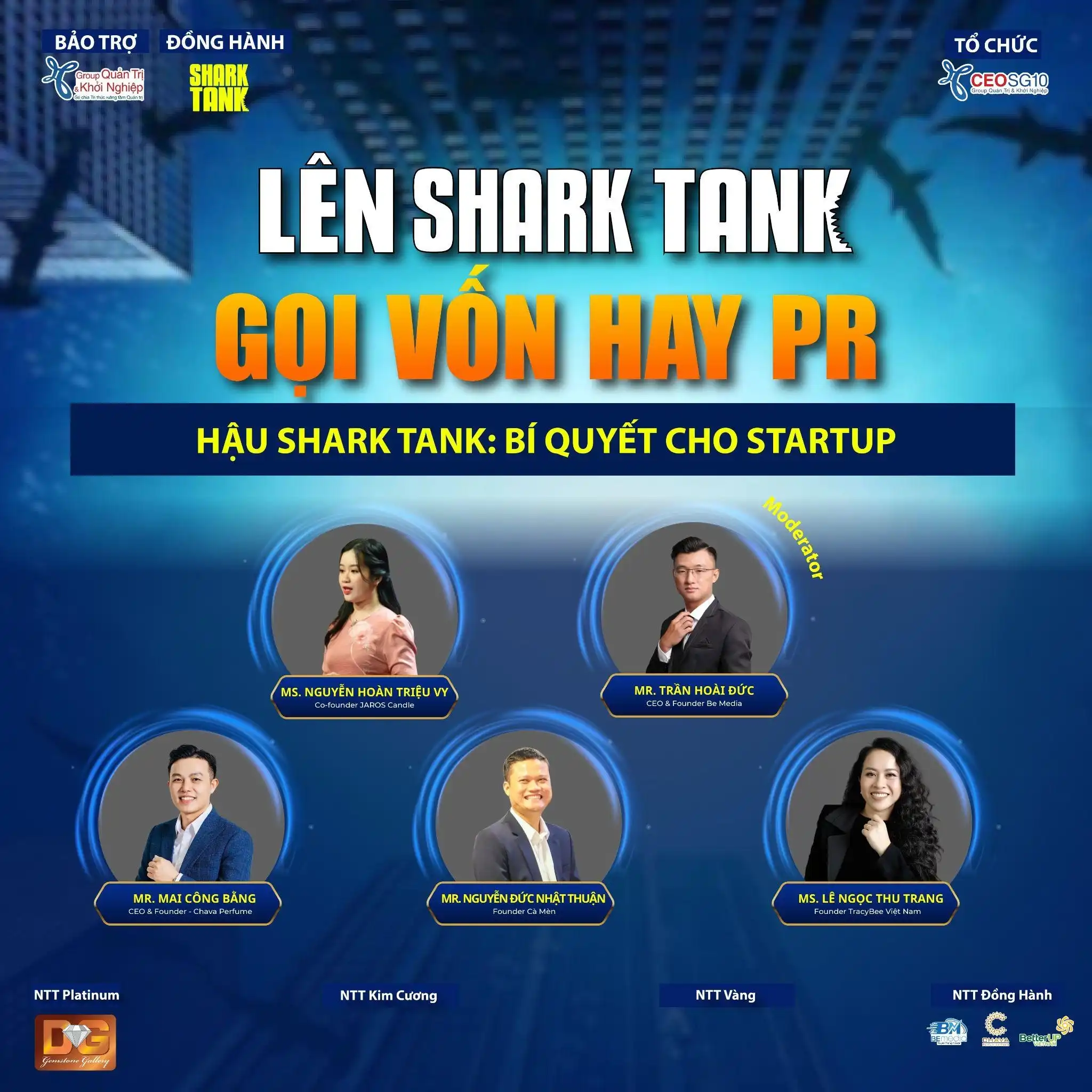 SHARK TANK HIỂN NHIÊN LÀ CUỘC CHƠI TRIỆU ĐÔ