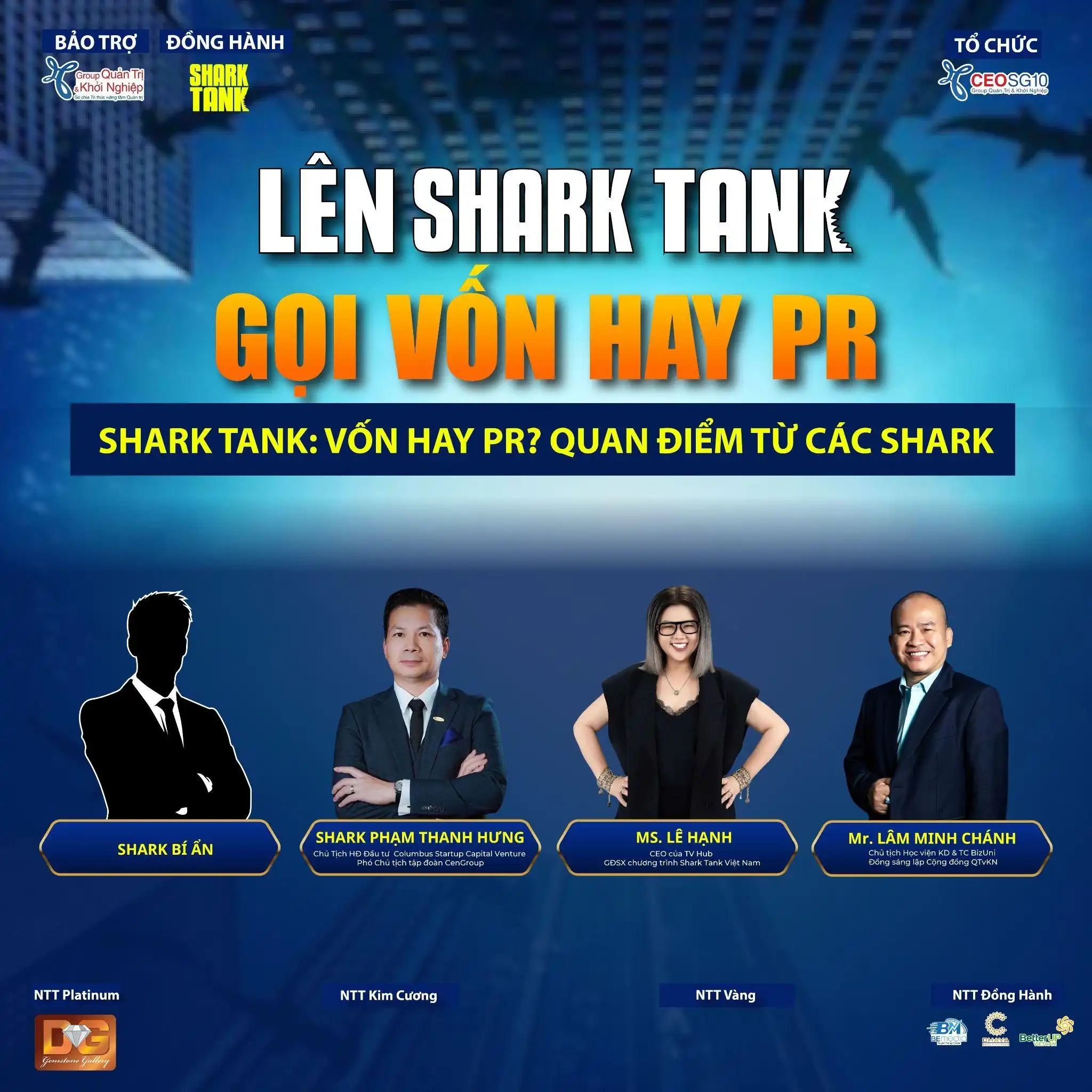 SHARK TANK HIỂN NHIÊN LÀ CUỘC CHƠI TRIỆU ĐÔ