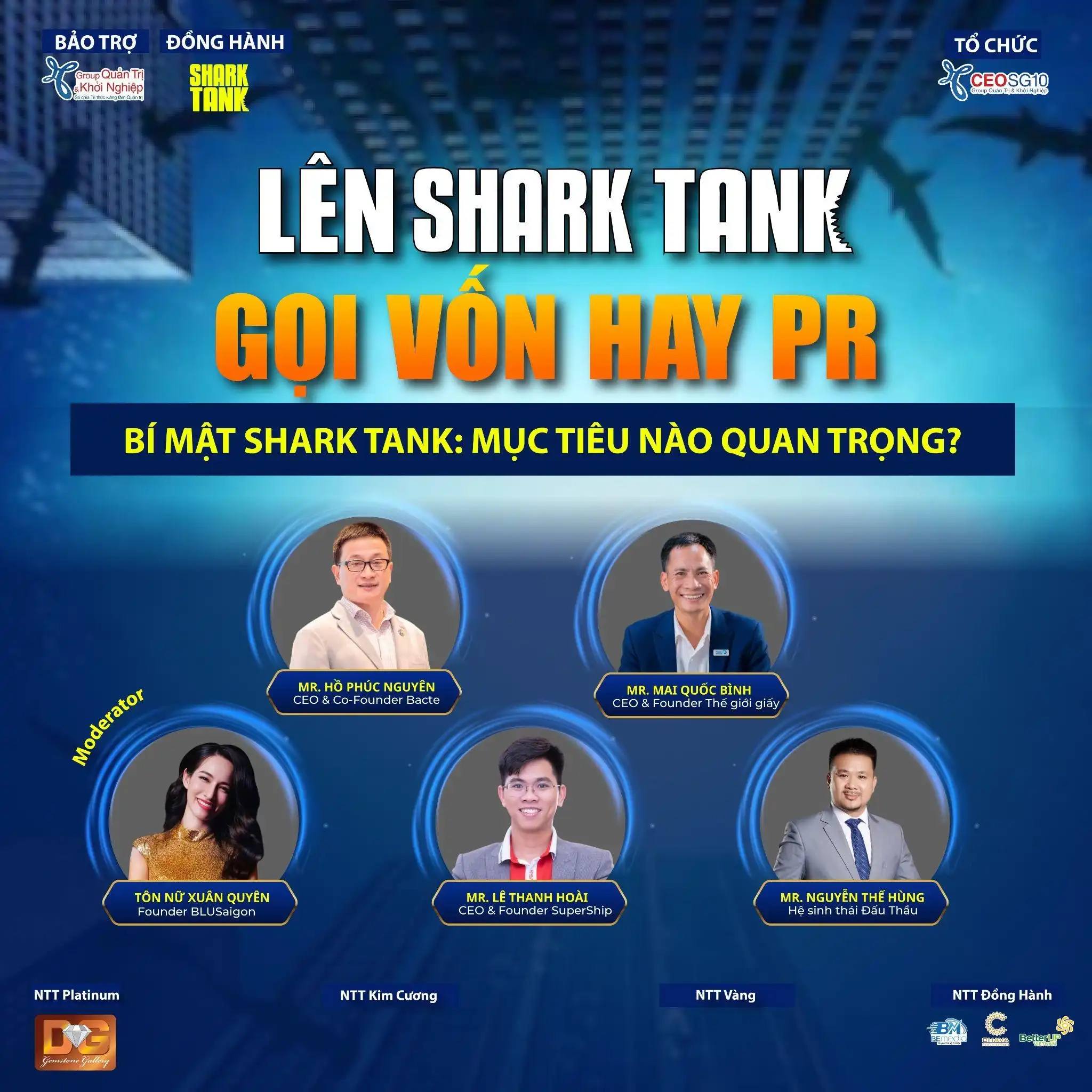 SHARK TANK HIỂN NHIÊN LÀ CUỘC CHƠI TRIỆU ĐÔ