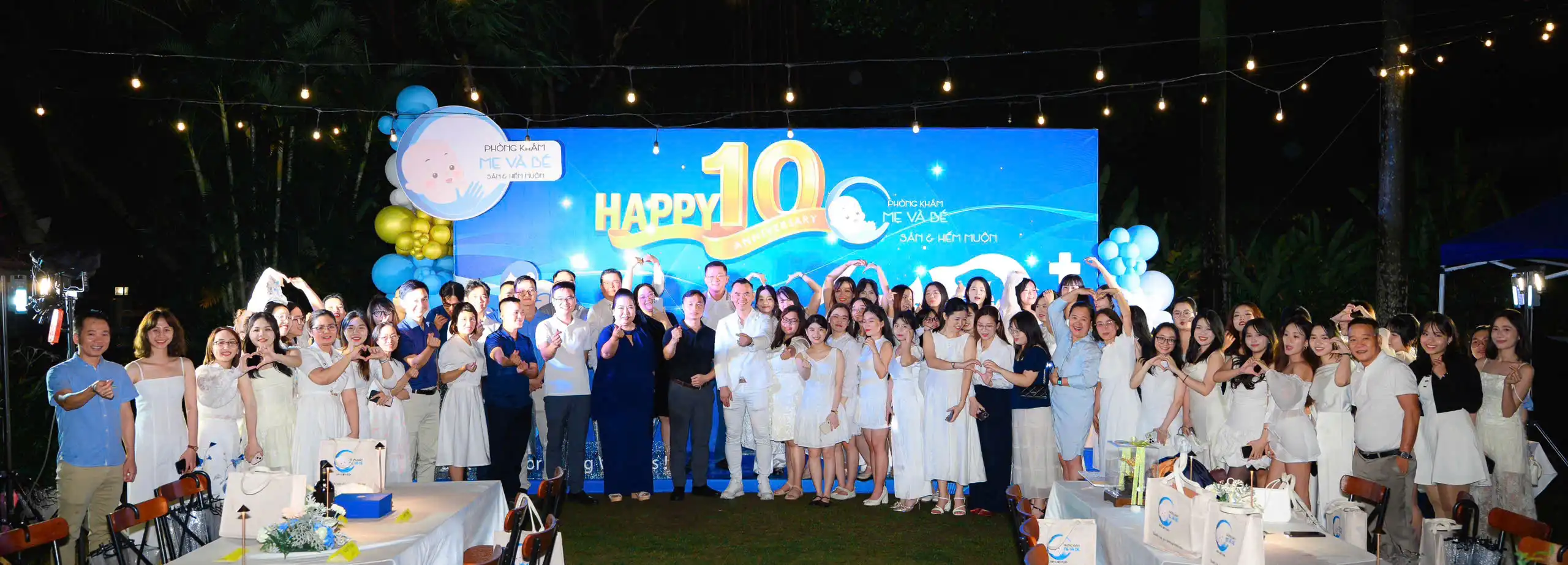 Phòng khám Mẹ và Bé kỷ niệm 10 năm thành lập: Đêm tri ân tại LaGarden Villa